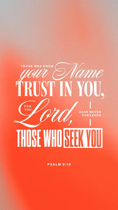 Psalm 9: story