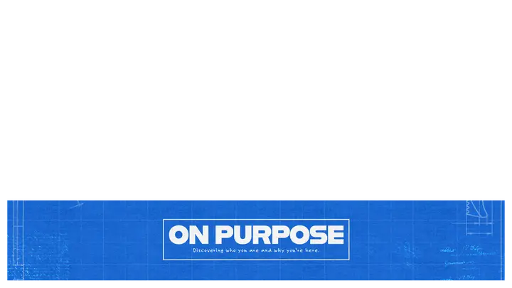 On Purpose: lower third