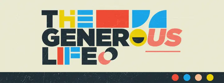 The Generous Life: facebook cover
