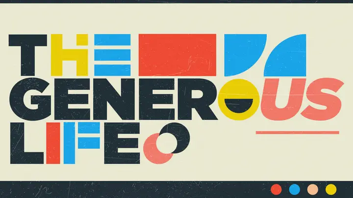 The Generous Life: HD slide