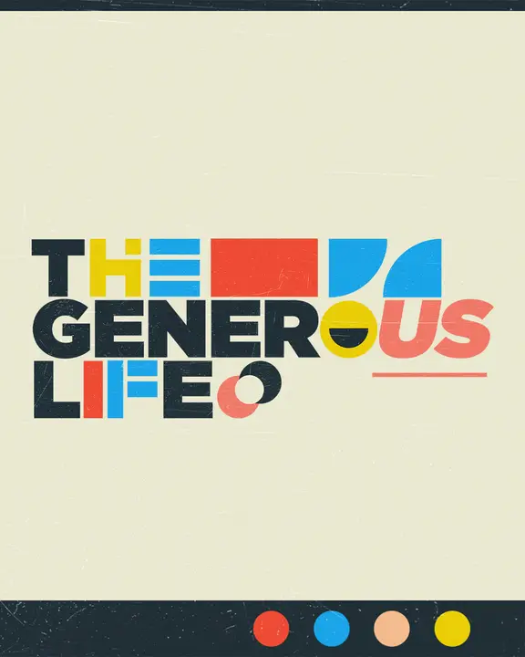 The Generous Life: social post