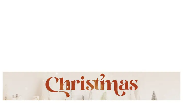 Christmas: lower third 1