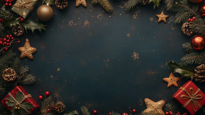 Christmas: 4K slide · blank
