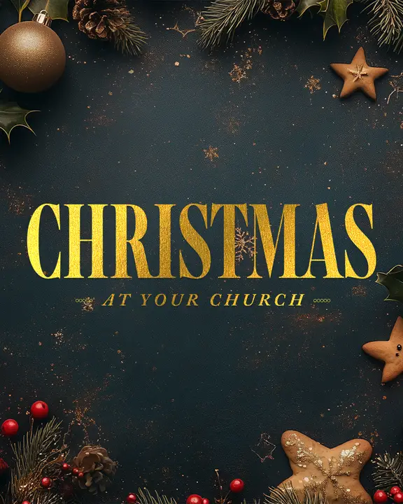 Christmas: social post
