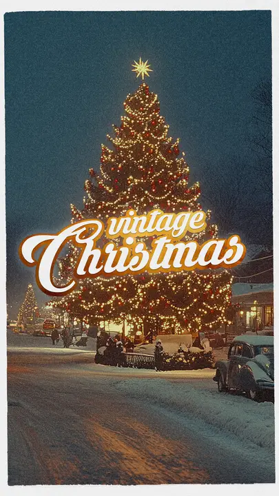 Vintage Christmas: story