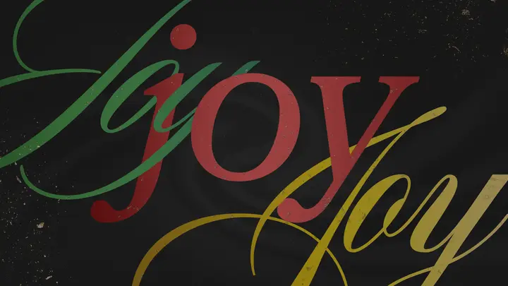 Comfort & Joy: blank background