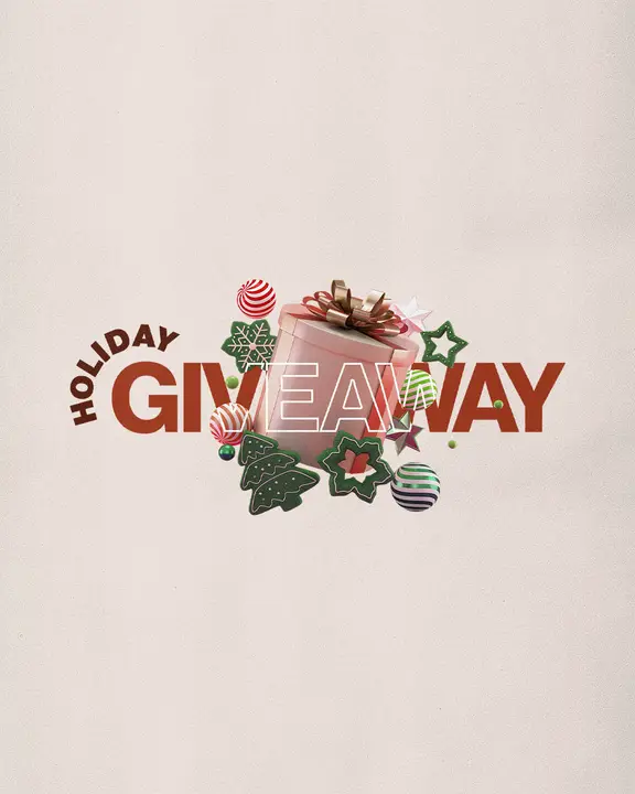 Holiday Giveaway: social post