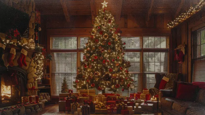 Home For Christmas: 4K slide · blank