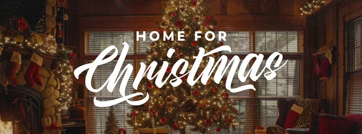 Home For Christmas: facebook cover