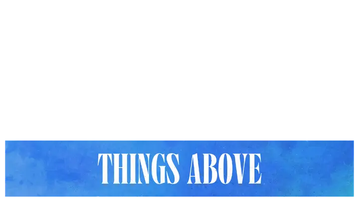 Things Above: lower third