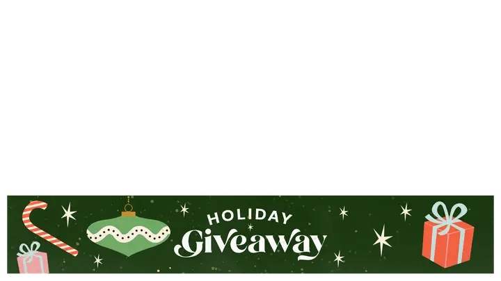 Holiday Giveaway: lower third