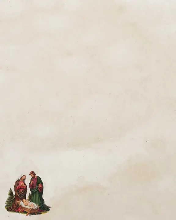 Vintage Christmas: social post · blank