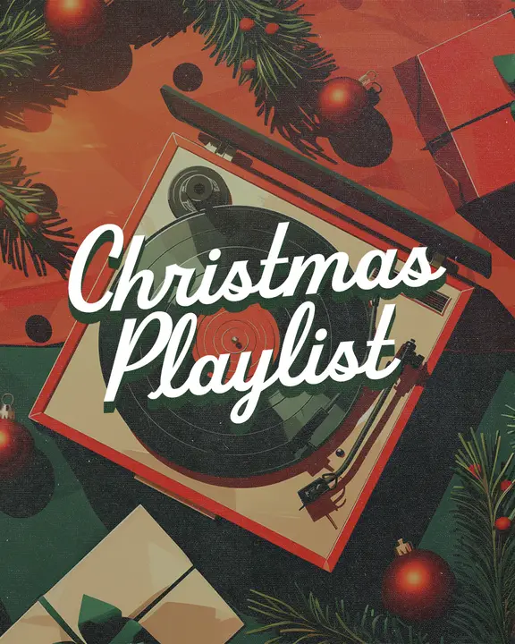 Christmas Playlist: social post