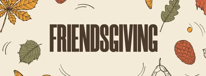 Friendsgiving: facebook cover