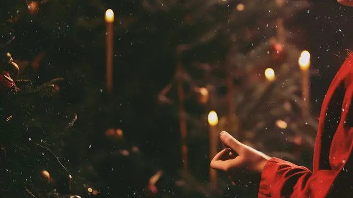 Carols By Candlelight: blank background