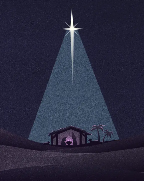 The Christmas Story: social post · blank