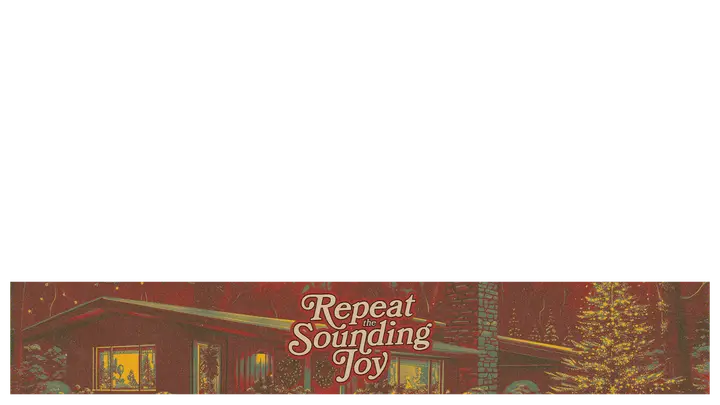 Repeat the Sounding Joy: lower third