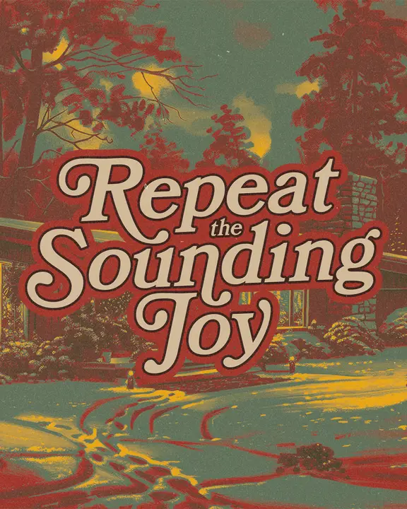 Repeat the Sounding Joy: social post