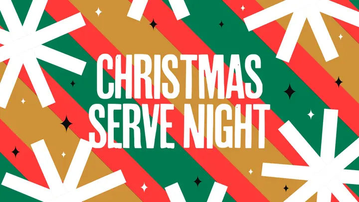 Christmas Serve Night: HD slide