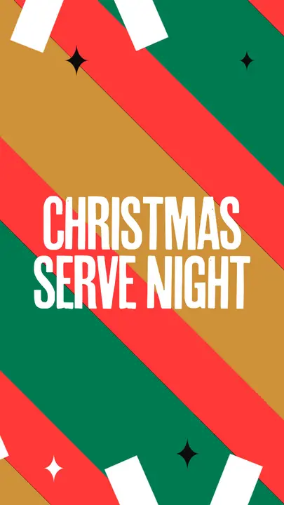 Christmas Serve Night: story