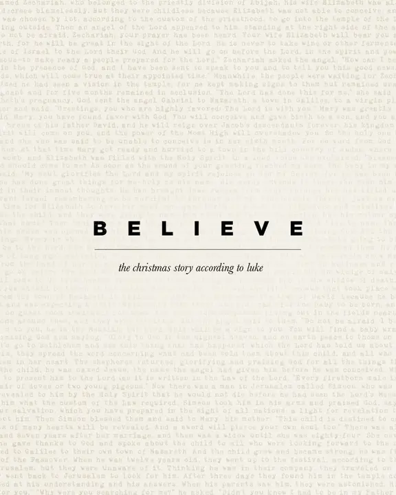 Believe: social post
