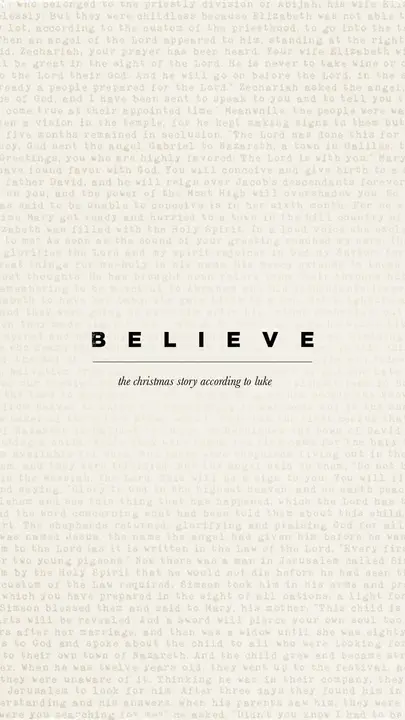 Believe: story