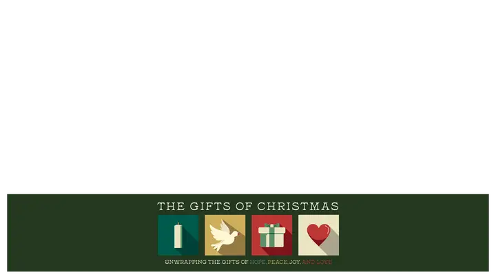 The Gifts of Christmas: lower third