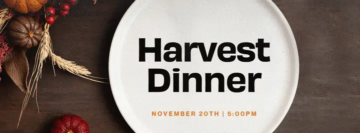 Harvest Dinner: facebook cover