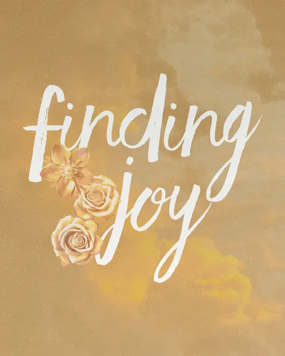 Finding Joy: social post