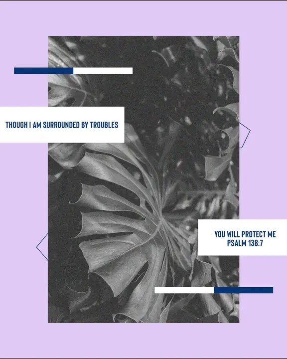Psalm 138: social post