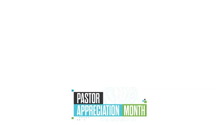Pastor Appreciation Month: lower third