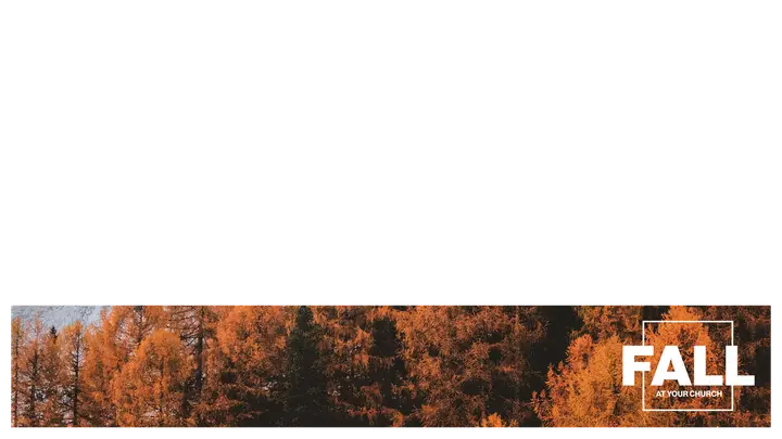 Fall At Your Church: lower third