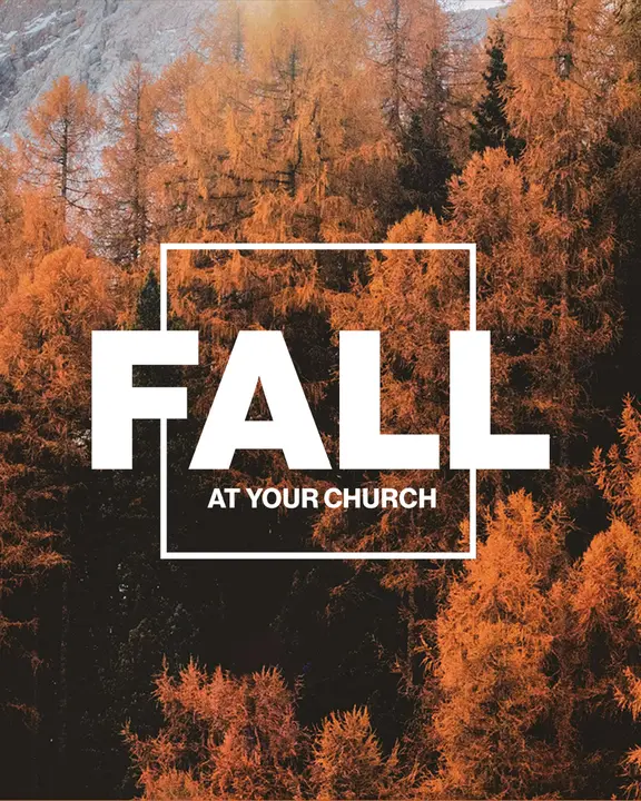 Fall At Your Church: social post