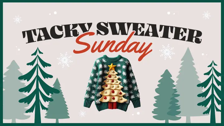Tacky Sweater Sunday: 4K slide
