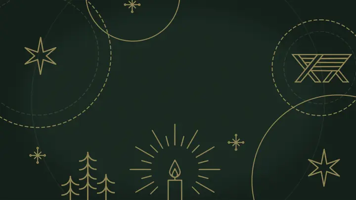Christmas Eve Candlelight Services: 4K slide · blank