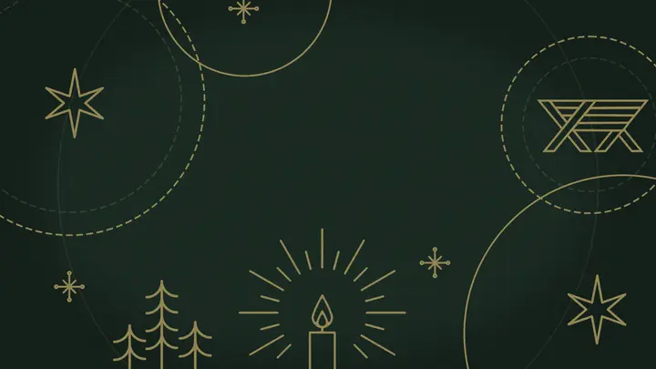 Christmas Eve Candlelight Services: HD slide · blank