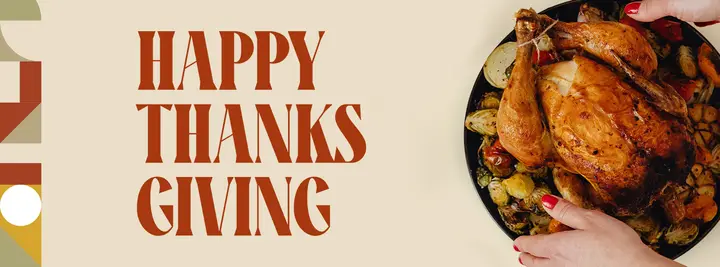 Happy Thanksgiving: facebook cover