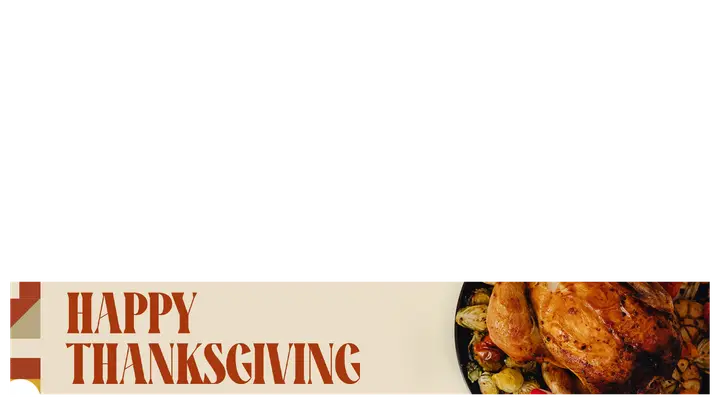 Happy Thanksgiving: lower third