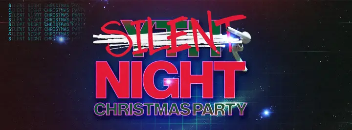 Silent Night Christmas Party: facebook cover