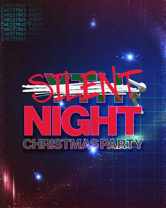 Silent Night Christmas Party: social post