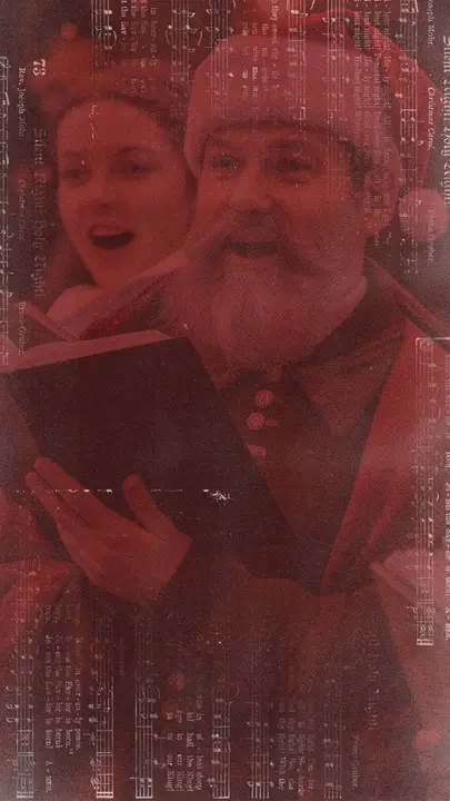 Christmas Caroling: story · blank