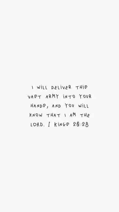 1 Kings 20: story