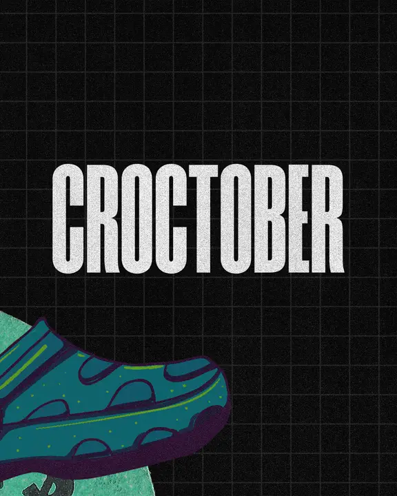 Croctober: social post