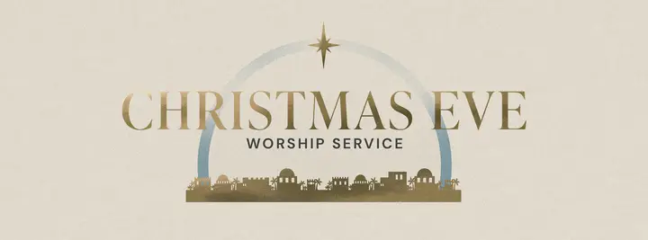 Christmas Eve Worship Service: facebook cover