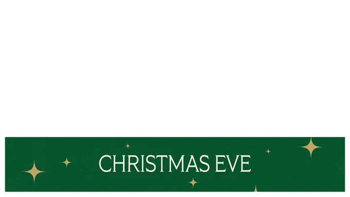 Christmas Eve: lower third