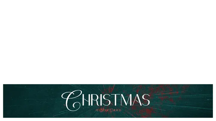 Christmas At Your Church: lower third