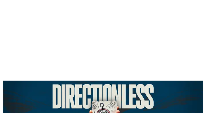 Directionless: lower third