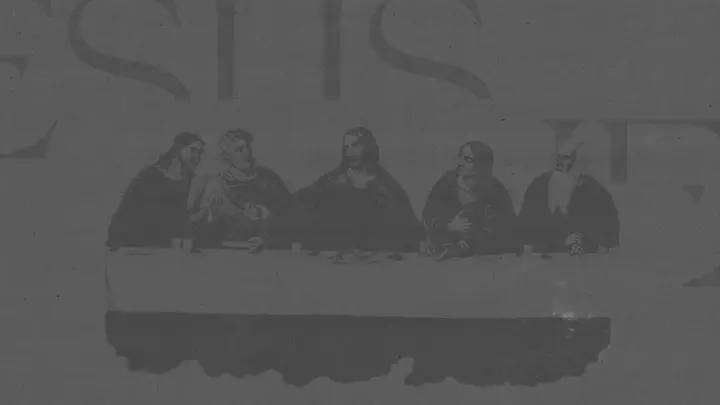 Jesus: 4K slide · blank