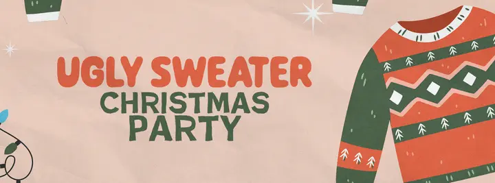 Ugly Sweater Christmas Party: facebook cover