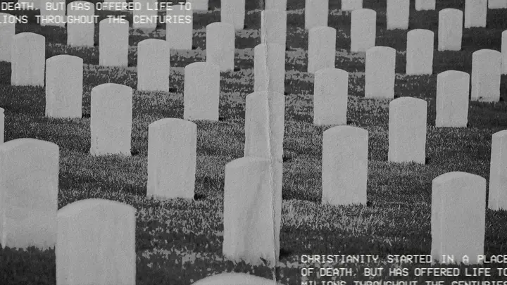 It Started In A Cemetery: HD slide · blank